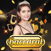 Baccarat A live casino on Gamdom